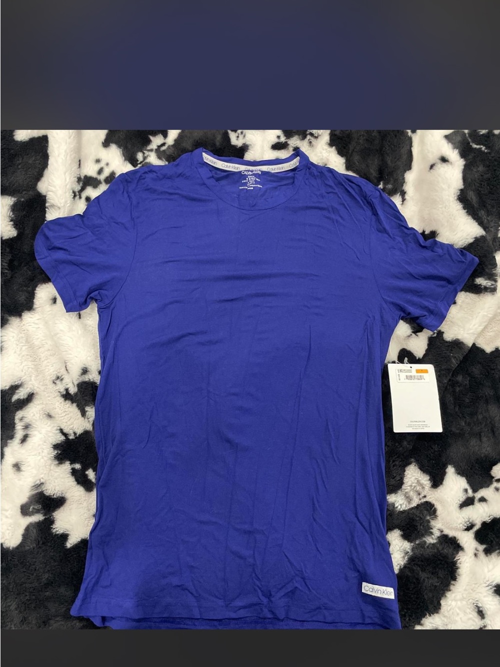 Calvin Klein Men’s Short-Sleeve Crew Tee - Blue